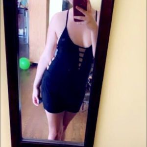 Slitted Sides and Front One Piece